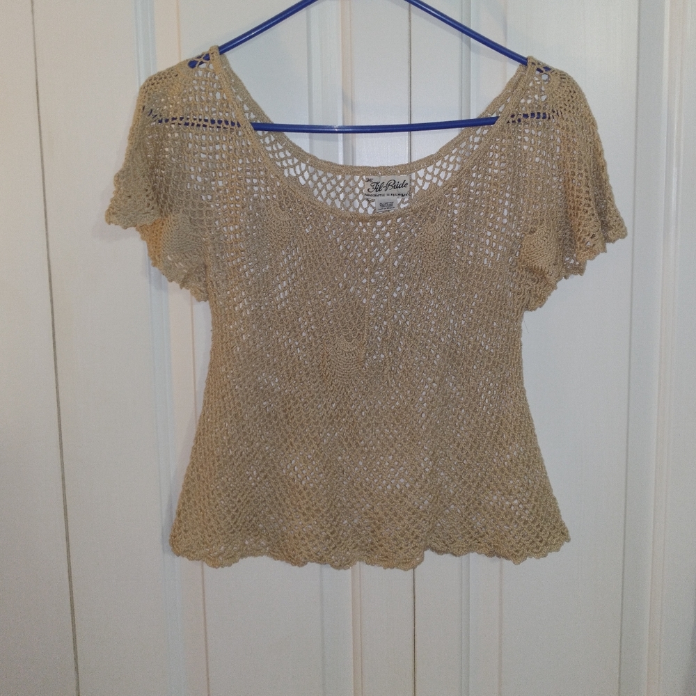 Fil-Pride Crochet Shirt
